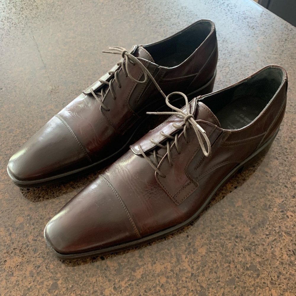 Fabrica Veni Shoes - Hand Made Italian - Genuine Leather - Size 44 (US 10.5)